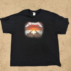 Metallica Master of Puppets Tee 2XL Band Graphic Shirt (Reprint)